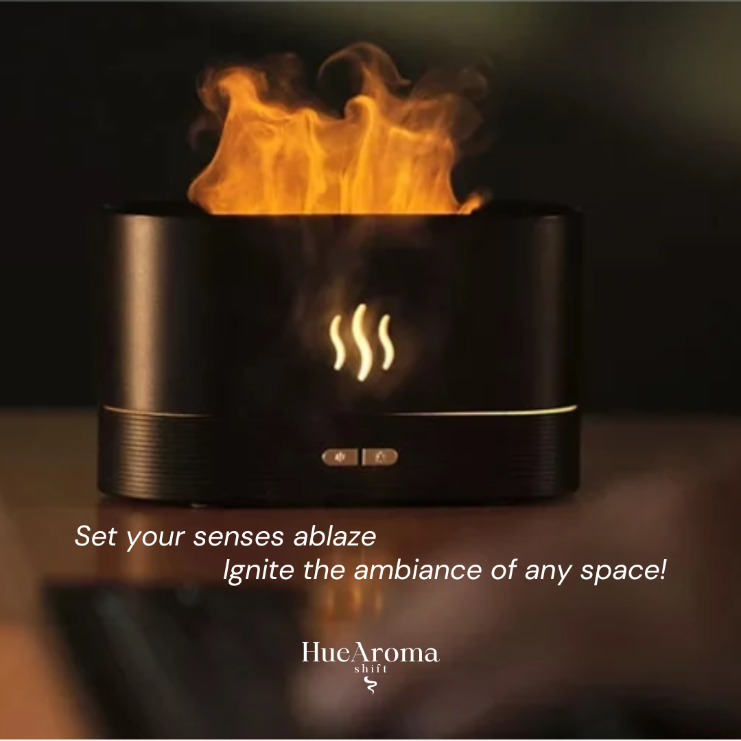HueAroma™ Flame Aroma Diffuser